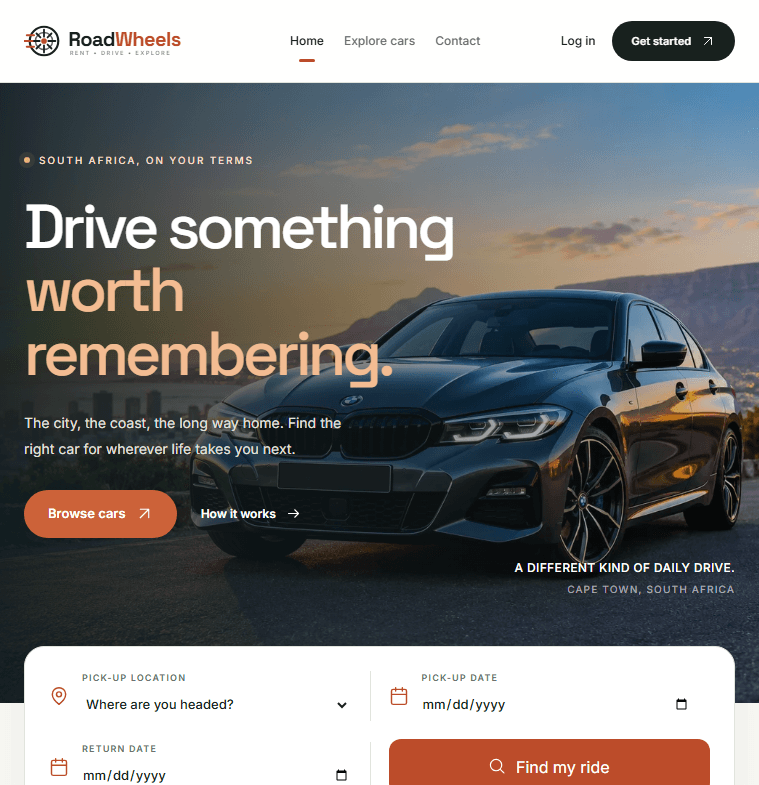 RoadWheels screenshot